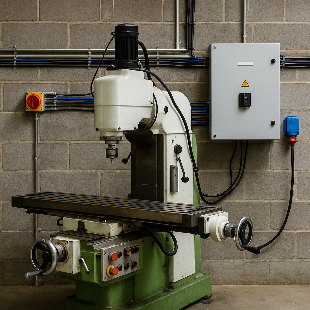 Industrial Machine Hookup