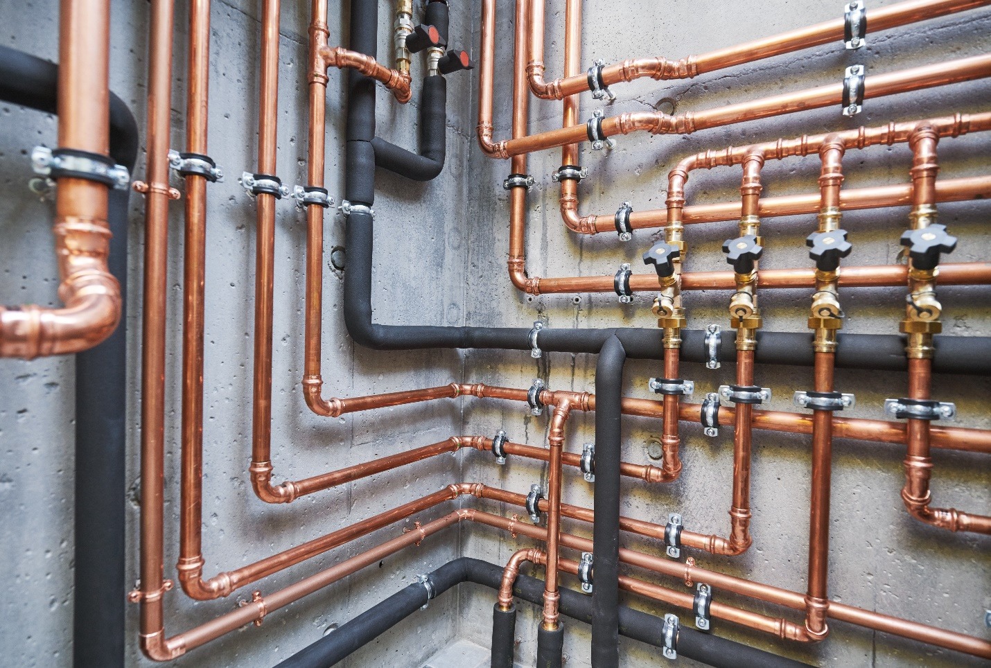 Plumbing in Renovated Flat